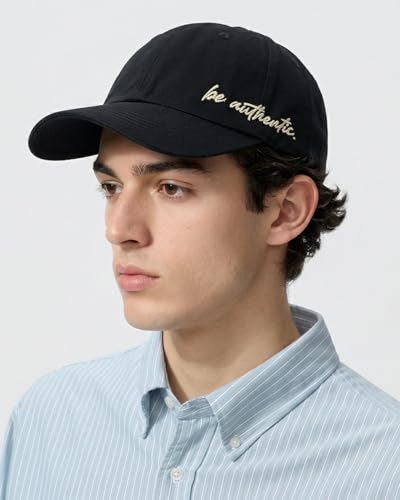 Image of Nobero Caps for Men | Premium Cotton Baseball Cap | Sports Cap for Men with Adjustable Strap | Stylish Casual Everyday Wear Cap | Breathable Unisex Lightweight Cap