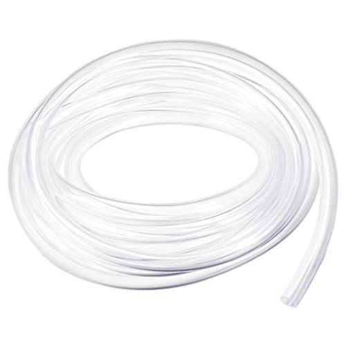 uxcell PVC Hose Tube, 6mm(0.23") ID x 8mm(0.31") OD 3 Meter 9.8ft Clear Vinyl Tubing, Plastic Flexible Water Pipe by uxcell - Used condition - US$7.06
