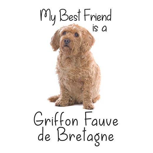 My best Friend is a Griffon Fauve de Bretagne: 8” x 5” Blank lined Journal Notebook 120 College Ruled Pages