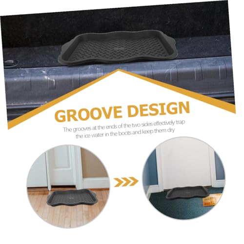Plateau de séchage pour entrée étanche et facile à nettoyer lot de 2 tapis - 4