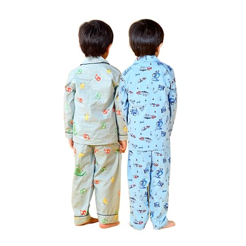 Image of Jam & Sugar Boys Cotton Printed Night Suit Set