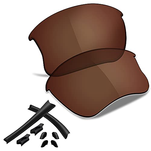 Image of Polarized Replacement Lenses & Rubber Kits for Oakley Flak Jacket XLJ OO9009 Sunglass