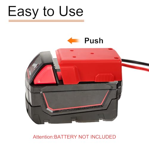 HARFINGTON Conversor adaptador de bateria para DIY Rc Car Truck Toys' 18 V, kit de conversão de bat