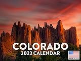 Colorado Calendar 2023 Monthly Wall Hanging Calendars Travel Nature Outdoor Rocky Mountains Denver...