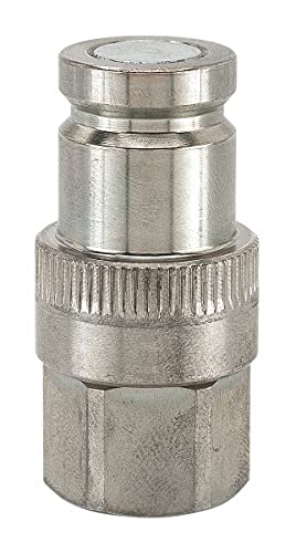 Image of Snap-Tite 9 /16 inch-18 Steel Hydraulic Coupler Nipple, 1 /4 inch Body Size - 71-3N4-4EF