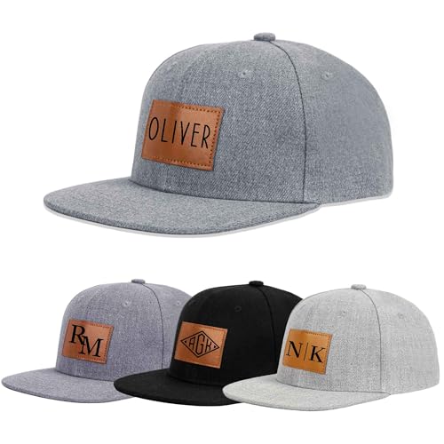 Personalized Toddler Hat, Custom Baby Hat Adjustable Snapback Hat Kids Sun Hats for Infants Baby Boys Girls