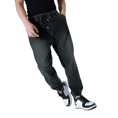 Image of Hubberholme Men's Loose Fit Jogger Jeans