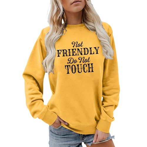 Sweat-shirt décontracté col rond en tissu doux et coupe ample pour le quotidien de chacun