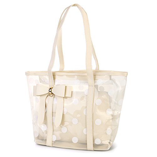 Image of Women's Clear Tote Bags Multi-Use Shoulder bag Handbag Beach bag Shopping Bag | Multi-Use