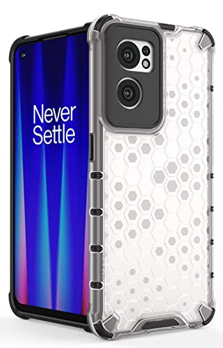 Image of Glasgow Back Case Cover Compatible with OnePlus Nord CE 2 5G (Stylish Design) - Transparent