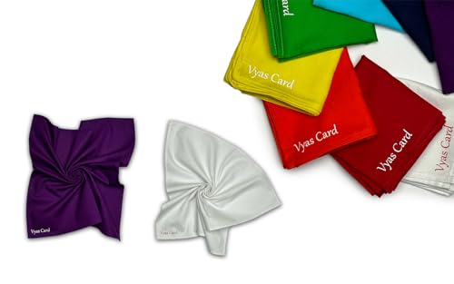 Image of Handkerchief - Pack of 8 Premium Cotton Collection of Lucky Colour Hanky for Men & Women