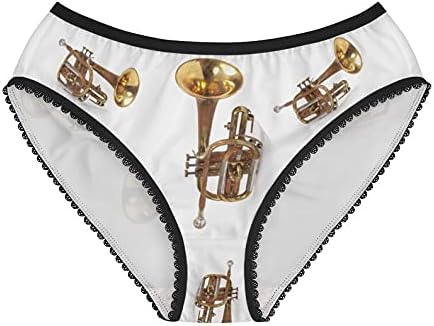 Trumpet Panties, Trumpet Underwear, Briefs, Cotton Briefs, Funny Underwear, Panties For Women