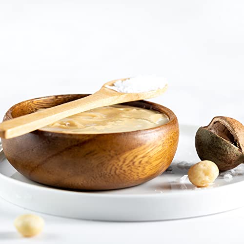 Macadamia Nut Butter With Sea Salt - 8.8Oz - No Added Sugar, No Palm Oil, Plant-Based, No Artificial Ingredients #TOP4