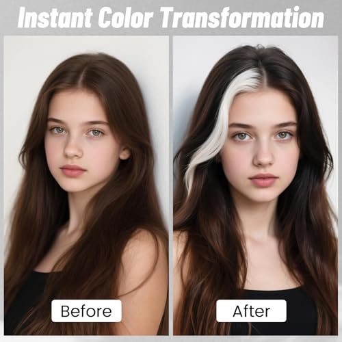 White Hair Spray, color temporal para cabello 4.06 oz miniatura 3