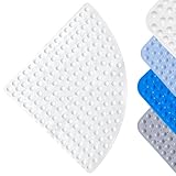 Alfombra de Ducha, 70 x 70 cm, 1 Pieza Alfombrilla Antideslizante de PVC,...