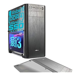 Desktop-PC Intel I3 Quad Core 9e gen UP TO TURBO 4,20 GHz WINDOWS 10 PRO 64 BIT Original Case ATX USB 3.0 600W RAM 8GB…