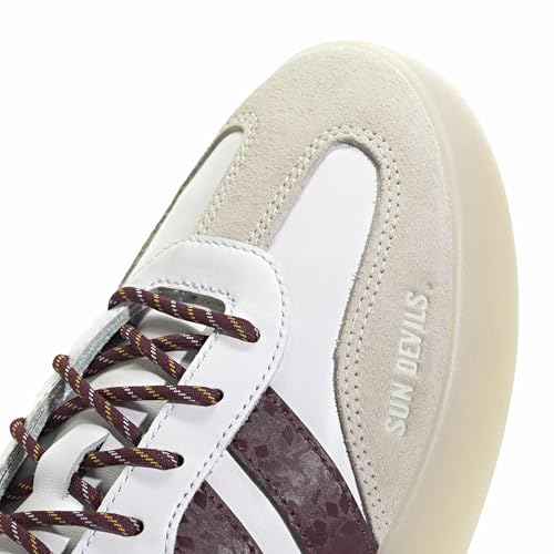 Image of adidas Men's NCAA Team Barreda Decode, White /Team Maroon /Team Collegiate Gold /Arizona State University, 15