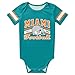 Miami Baby Clothes Custom Name Number Personalized Football Jersey Rompers Bodysuit Newborn Toddler 0-24 Months Gifts