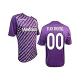  Generico Maglia Fiorentina Ufficiale Replica Adulto Bambino Personalizzabile Viola (NZOLA, Arthur, Parisi, Gonzalez, BONAVENTURA)