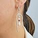 Real alexandrite pearl moonstone drop earrings solid sterling silver all June birthstones statement dangle uniquelan jewelry (June-Birthstones, white-gold-and-sterling-silver)
