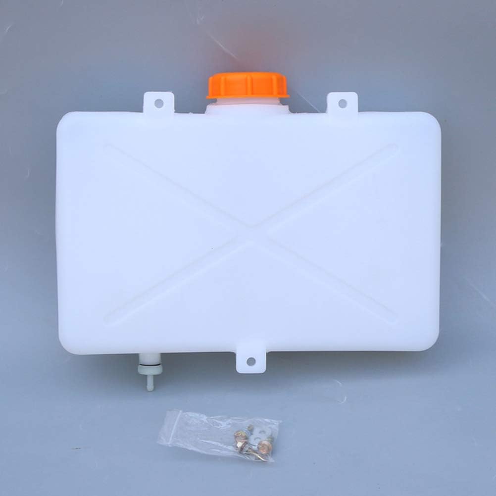 Hinder 7L Fuel Tank Plastic Petrol Oil Petrol Tank Water Tank for Boat Car Truck Parking Heater Accessories, White