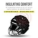 Guardian Cap - Soft-Shell Helmet Cover for Football and Lacrosse - Reduces Impact and Protects Helmets - One Size Fits All for Youth, High School and College Programs - Black
