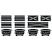 Price comparison product image Carrera 20026956 Track Extension Set (4 straights, 2 Lane Change Sections 2 chicanes, 4 Curves 2/30°)