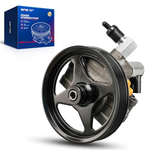 KAX 96-260 Power Steering Pump, With Pulley, Without Reservoir, Fit for 1992-2002 Crown Victoria/Grand Marquis, 1997-2001 Expedition, 1991-2002 Town Car, 1998-2002 Navigator, 2002 Blackwood