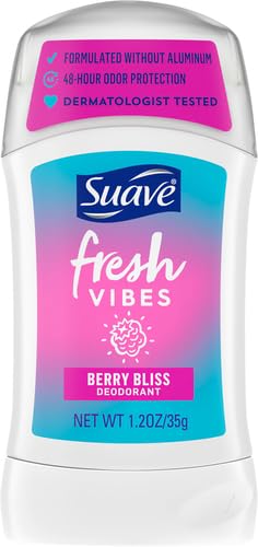 Miniatura 2 de Suave Fresh Vibes - Desodorante en barra libre de aluminio, 48 horas de protección desodorante Berry Bliss Dermatológicamente probado desodorante