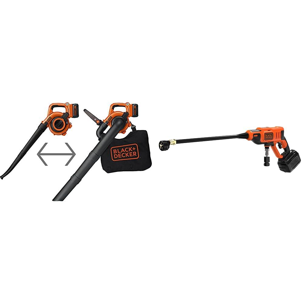 Amazon | ブラックアンドデッカー 2in1 コードレス ブロワー