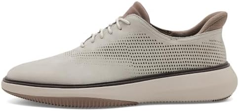 Cole Haan Men's Grand Phaze Laser Cut Quick-On Oxford, Pumice Stone/Truffle/Pumice Stone Nubuck, 13-M US — view 3