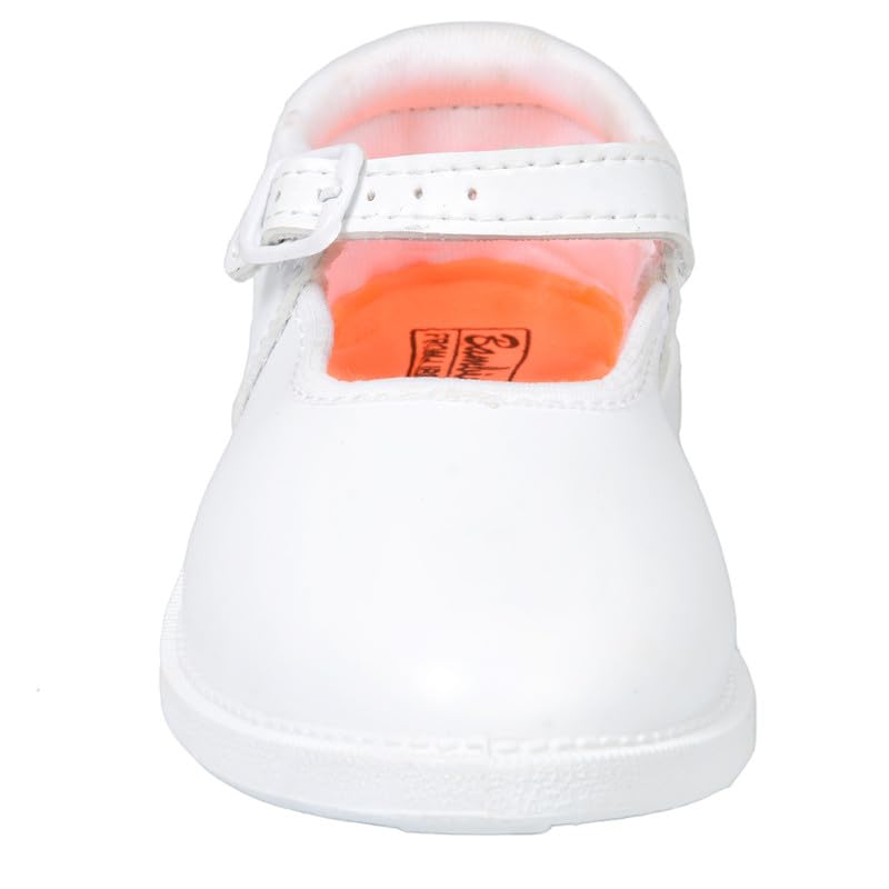 Image of Liberty Girls Black & White School Shoes
