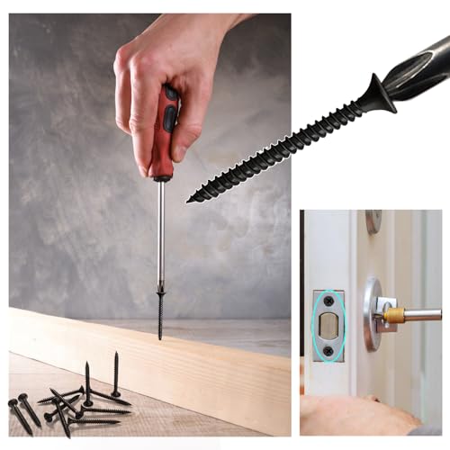 VooGenzek 80 PCS M3.5 * 40 mm Coarse Thread Point Drywall Screws, Phillips Countersunk Drywall Screws - Image 4
