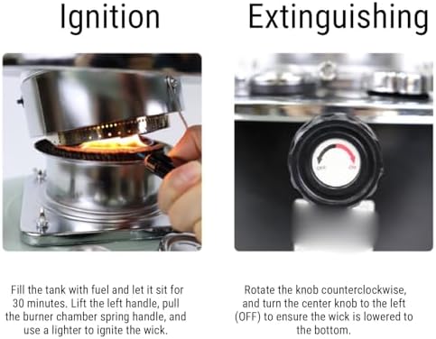 Portable Kerosene Heater, 5.2L Tank 20-25 Hours Heating with Adjustable Height Safety Net, for Camping Garage Home Emergency Indoor Outdoor Use