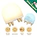 Produktbild Nachtlicht Kind, Baby Nachtleuchte mit 3 DIY Folien, LED Nachtlampe BPA FREI Dimmbar, Silikon Wiederaufladbare Nachttischlampe Weihnachtsgeschenk Nachtlichter Kinderzimmer Schlummerleuchte