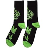 Cypress Hill Logo And Leaves Ankle Socks Size One Size