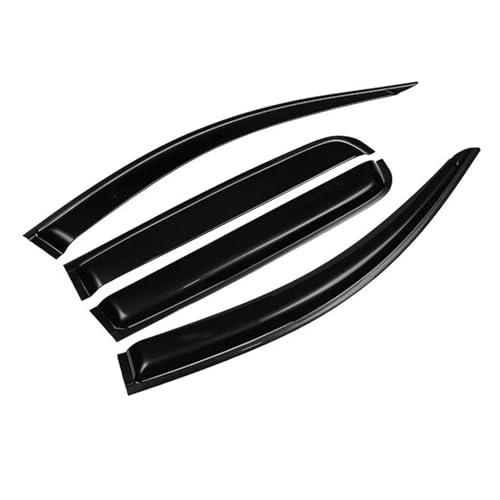 CMJAHU Ajuste for Peugeot 3008, 2013, 2014, 2015, 2016, 2017, 2018, Visera de ventilación Lateral for Ventana de Coche, Deflector de Lluvia y Sol, protección contra el Clima, toldo Refugio