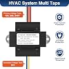 24V 40VA Control Transformer, 120V to 24V, HVAC Furnace Multi Tap with Foot Mount, 120V 50/60HZ