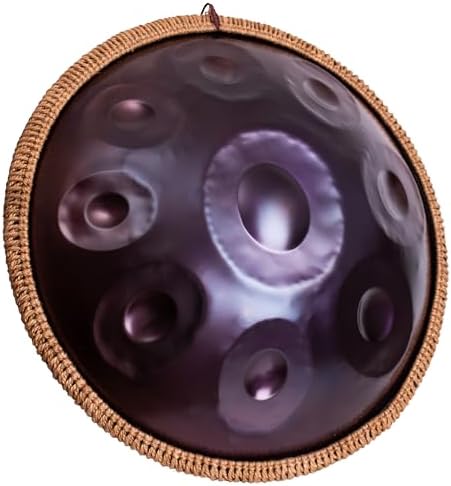 Handpan Débutan, Drum Instrument 9 Tons 18 Pouces, Hand Pan G Maj...