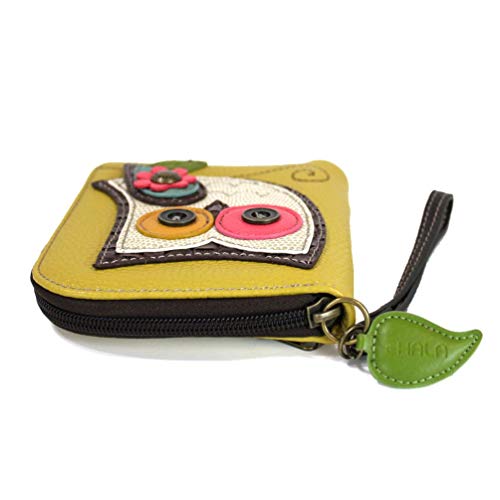 Image of CHALA Zip Around Wallet, Wristlet, 8 Credit Card Slots, Sturdy Pu Leather