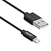 JOTO (3.3ft Charging Cable Compatible for iPhone 13 XS Max XS XR X 8 7 6S Plus 5s SE 2020 iPad 10.2 9.7 Pro Air iPod T, [MFi Certified] Charging USB Cable (1m Long), Data Sync Charge Cable –Black
