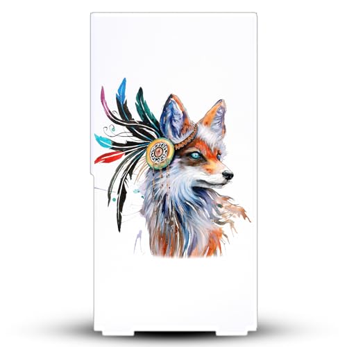 Skin Xbox Series X résistant aux rayures Pixie Cold Renard Art