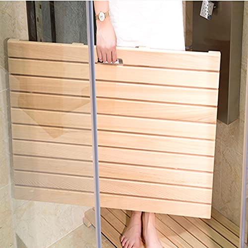 Tapis de douche antidérapant bambou caillebotis de bain 60x80cm - 5
