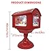 Classroom Christmas Mailbox Decorations Small Mailbox Musical Mailbox Ornament Christmas Kids Gift All-in-One Mailbox Mail Holder