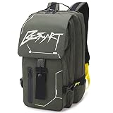 BE SMART Hiking Outdoor Travel Backpack with Cyberpunk Design, Water-Resistant Laptop Daypack Book B