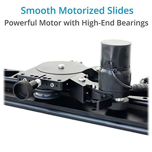 Proaim Curve-N-Line 3Ft/36”/90Cm Curve-N-Line Cnc Constructed Aluminum Camera Slider With Motion Control System | Professional Smooth Track For Video Movie Film Production (P-Cnl-3Mc) #TOP3