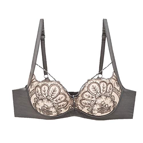 Soutien-gorge balconnet push-up en dentelle avec armatures réglables