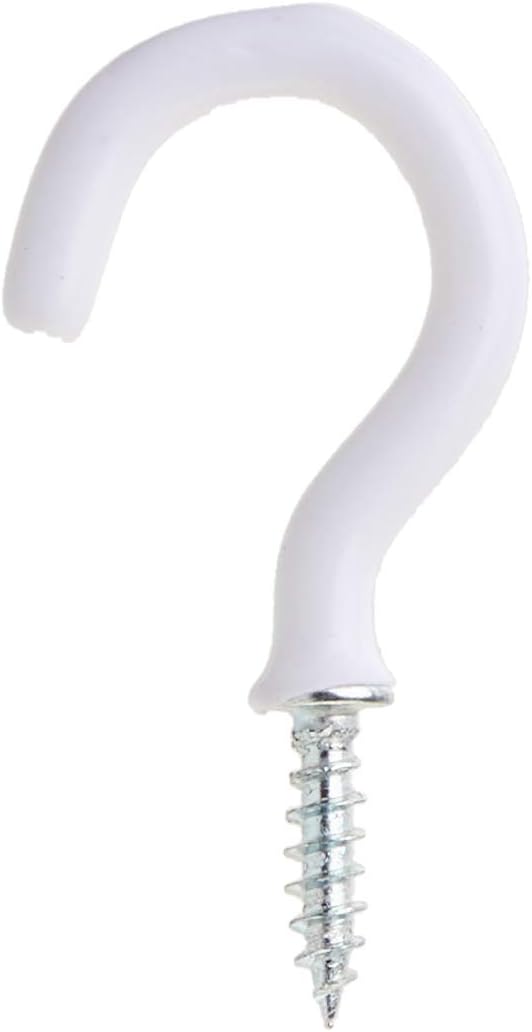 ARROW 160375 1-1/4" Vinyl Coated Cup Hooks (Pack of 36) (Package may vary)