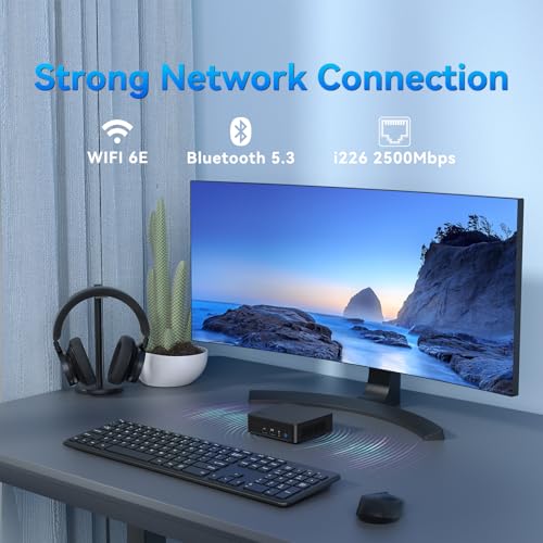 Image of Intel NUC 13 Pro,NUC13ANKi3 Versatile Mini PC 8GB RAM&512GB SSD with Core i3-1315U Processor (6Core&Up to 4.5GHz Turbo,Intel Iris Xe Graphics) Support 4K /WiFi6E /BT5.3 /OS preinstalled