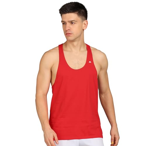 Kobo KV-01 Tank Top Gym Vest Stringer 100% Cotton (Imported)